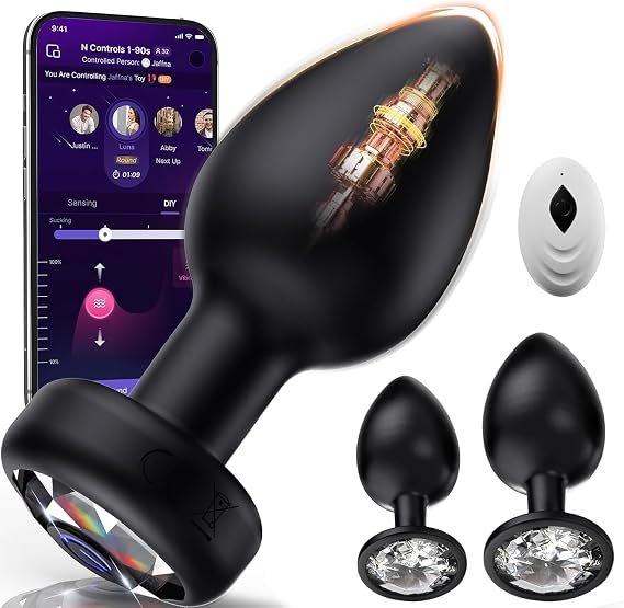 vibrating prostate massager with remote control