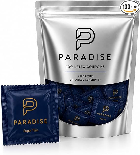 Ultra-Thin Vanilla Scented Latex Condoms 100 Count