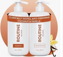 Routine Wellness Anti-Thinning Shampoo & Conditioner Coconut & Vanilla