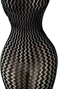 Women's sheer mesh chemise dress